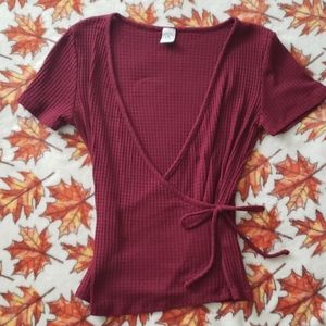 Burgundy Top